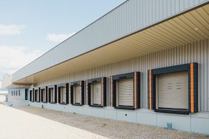 ドックシェルター設置作業