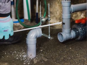 排水管接続工事